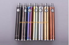 Newest HAHA battery with smile face button evod passthrough battery 1100mah