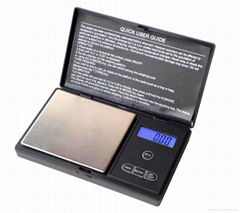 Electronic pocket scale