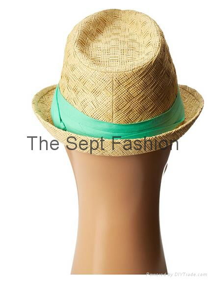 The Sept Fashion Fedora Straw hat 4
