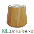 Hairong music portable mini wooden bluetooth speaker 1