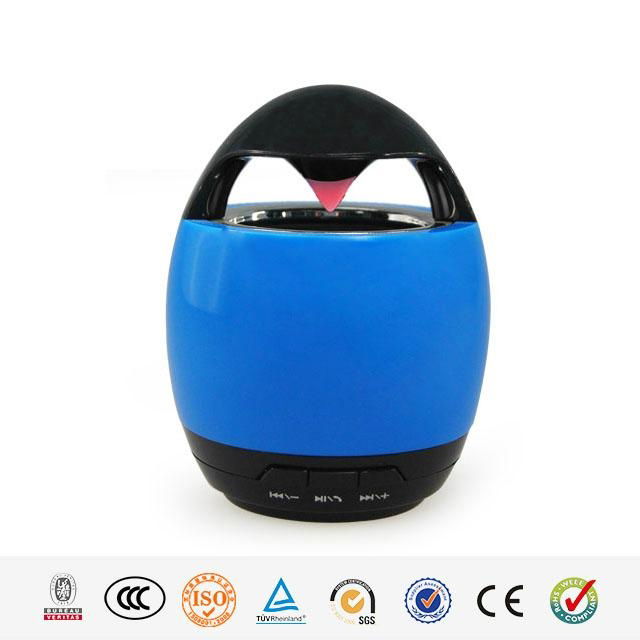 Hairong portable egg shape 3.0 EDR mini cute bluetooth speaker