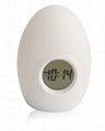 Hairong Modern egg shape digital Electronic gift & alarm clock 2