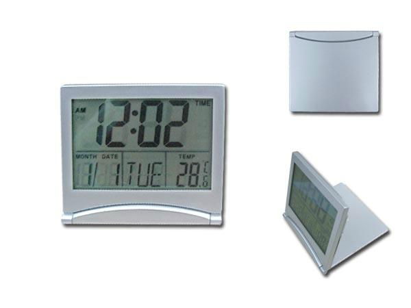 Hairong lowest price Digital travel clock with temperature display 2