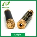 Phimis newest mechanical knight mod clone by copper+carbon fiber 3