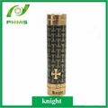 Phimis newest mechanical knight mod clone by copper+carbon fiber 4