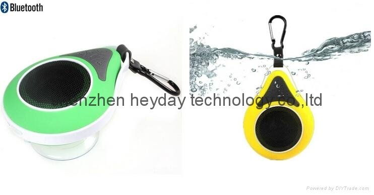 Waterproof Bluetooth Speaker For Shower With Suction 3