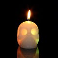 Halloween Skull Shape Color-changing LED candle 4