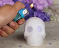 Halloween Skull Shape Color-changing LED candle 5