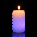 Valentine's Day Rose Pillar Color-changing LED candles 4