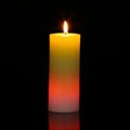 Rainbow Pillar Series Color-changing LED candles 5