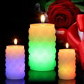 Valentine's Day Rose Pillar Color-changing LED candles