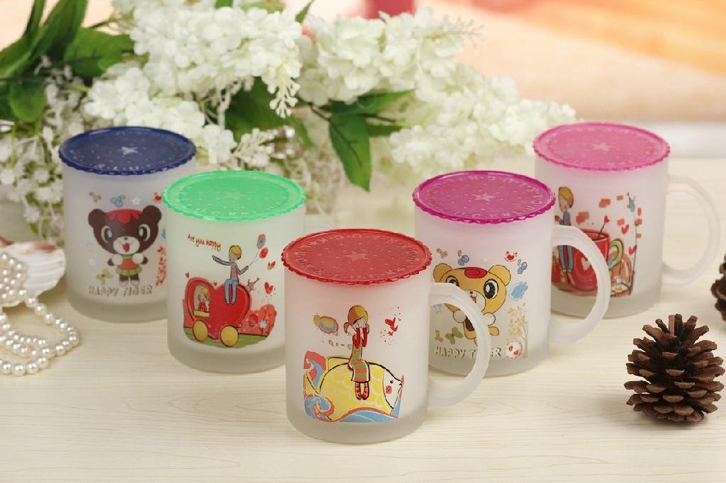 LED mug candle with cover and handle: good promotion gift!  3
