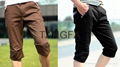 men newest casual pants male Korean version of casual fashion shorts 1