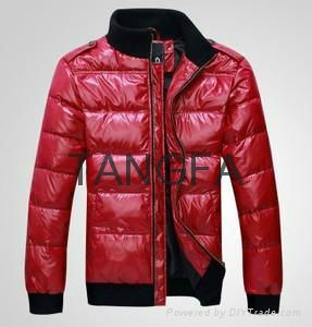 2014 Clear Stock men cheapest warm red down coat free shipping 2