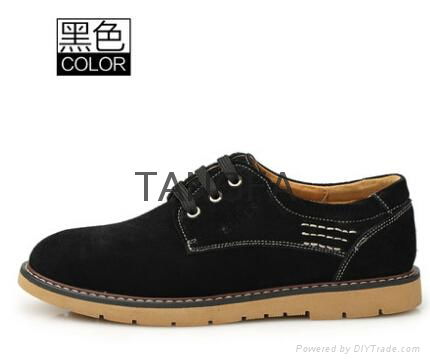 Winter suede leather men's casual shoes men casual shoes leather shoes British t 4