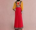 fashionable ethnic clothing contrast women abaya A22-010