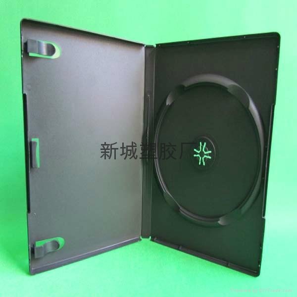 14mm pp single black dvd case