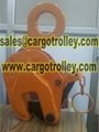 Vertical steel plate lifting clamps structure 1