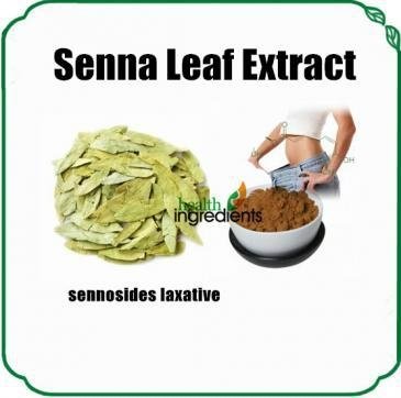 Natural Laxative Senna Leaf extract Sennosides