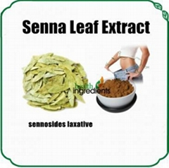 Natural Laxative Senna Leaf extract Sennosides