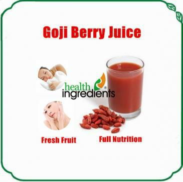 Goji concentrate juice Natural goji berry juice