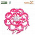 Household Round Ring Plastic Hanger 1