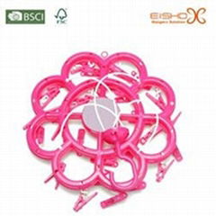 Household Round Ring Plastic Hanger