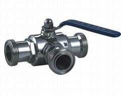 3 Way Hygienic Ball Valves