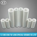 High temperature resistance excellent insulating 4 holes alumina ceramic tube 3