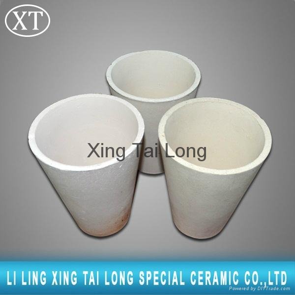 Metals Melting And Gold Assaying Fire Clay Ceramic Fire Assay Crucibles  2