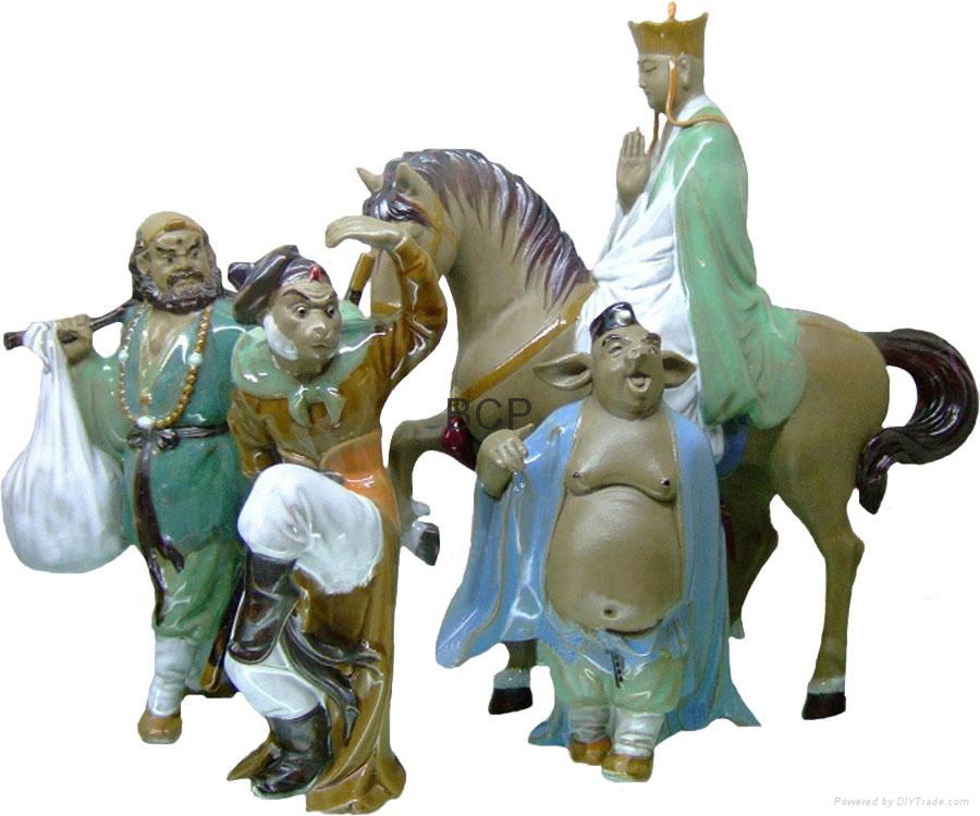 Pottery home decor craft gift  Journey to the West image