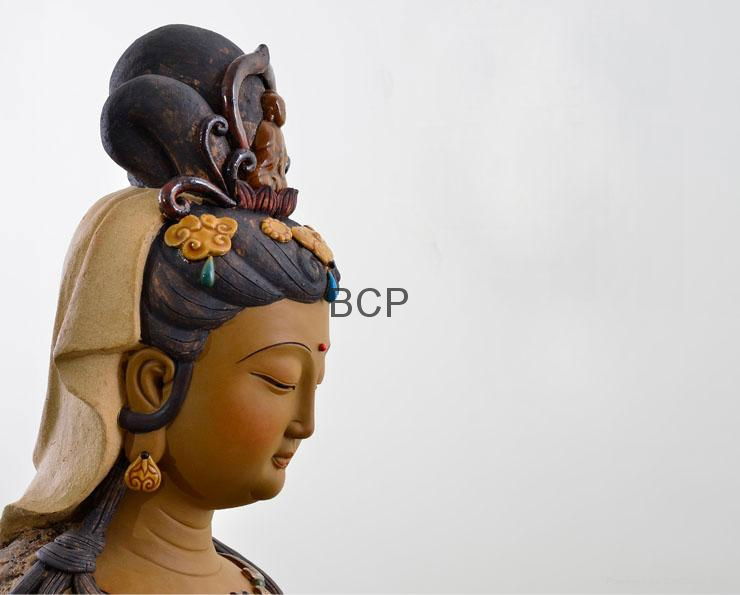 Booddhism home decor craft gift Guanyin sculpture 4