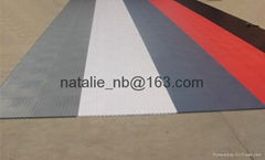 interlocking pvc garage floor tiles with hidden interlock