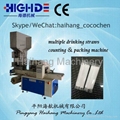 HDXG-4500 Straws group counting and packing machine 1