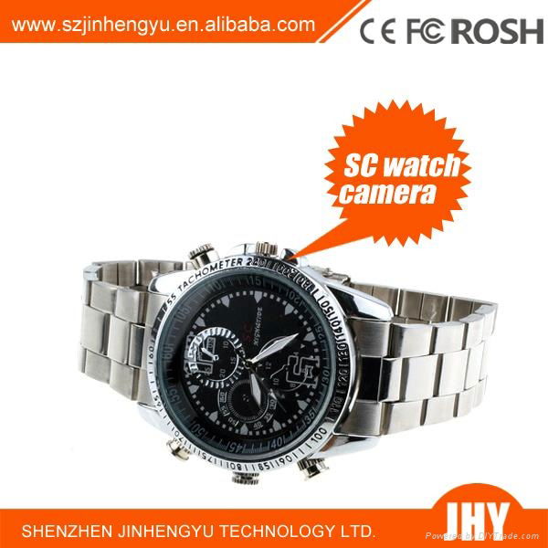 4GB Metal camera Watch SC Mini Camera Waterproof Digital Camera Camcorder Video 