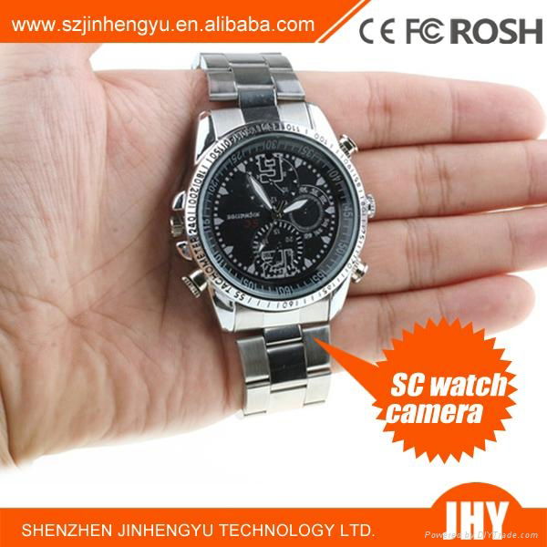 4GB Metal camera Watch SC Mini Camera Waterproof Digital Camera Camcorder Video  4