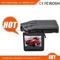 Hot-sellingHD  H198 car dvr 2.5inch with infrared radiation external mini camera