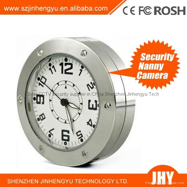 2015 hot-selling 520 clock hidden camera clock camera cheapest price on China 2