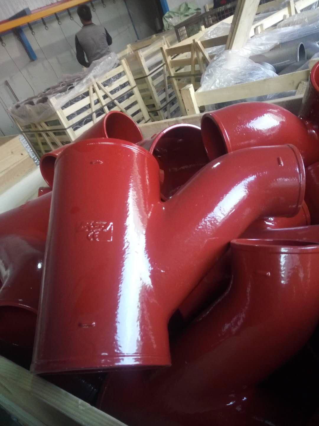  EN877 CAST IRON EPOXY PIPE Fitttings--BeiSai 5