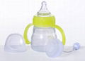 silicone baby bottle,baby feeding bottle 