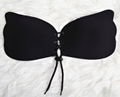 Sexy plus size bra set silicone bra