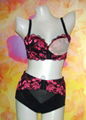 Bra with Silicone Honeycomb Pad