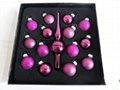 Purple Glass Balls Sets