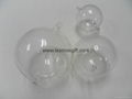 Decoration Christmas Glass Ball With Two Hooks 3