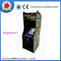 Classic arcade game machine with 60 games in 1 1