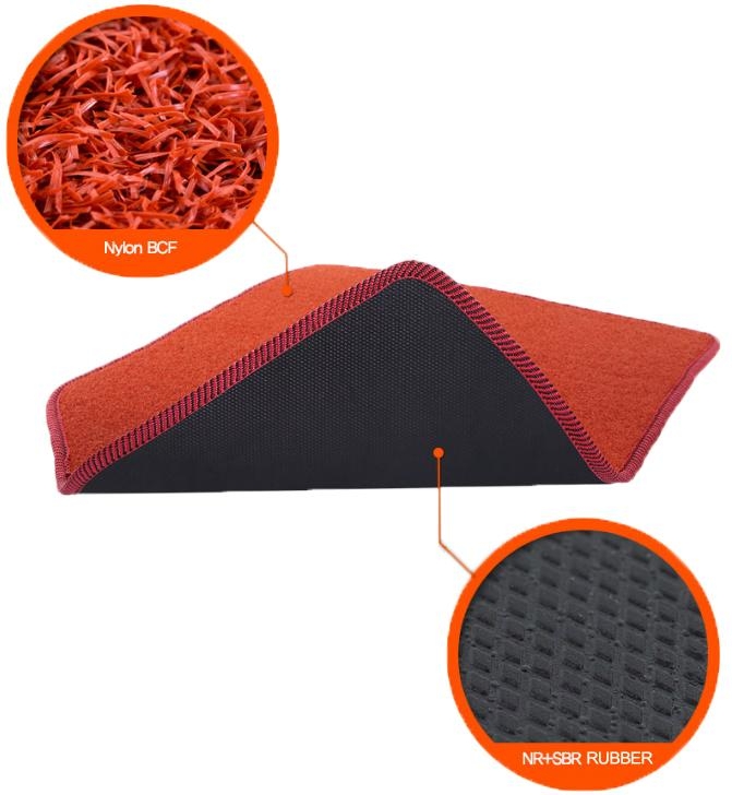 Nylon Car Mat "Golden Turf" UBKOREA (Korea Manufacturer) Car