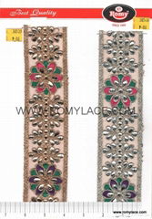 Fancy Embroidery Lace From Romy Lace India