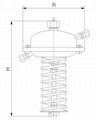 30D01Y/R self-operated (after-valve) pressure control valve 2