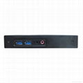 Ultra Thin Haswell ULT Mobile Processors Based Dual LAN Dual HDMI PC 3