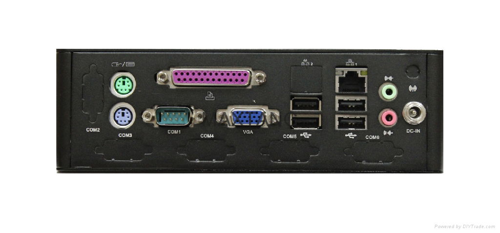 Ultra-low Power Atom D525 Based Embedded Box PC 